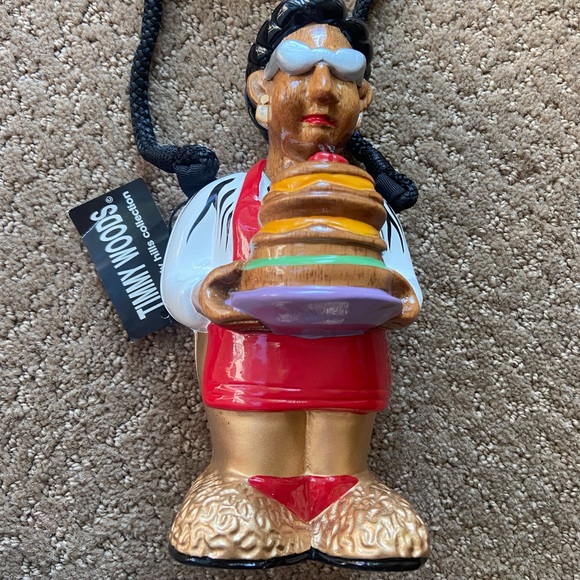 Timmy Woods cheeseburger in paradise crossbody AUTHENTIC SIGNED NWT - Picture 2 of 5